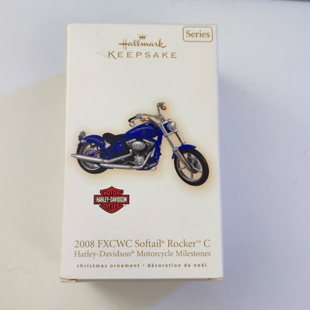 Hallmark Keepsake Ornament 2008 FXCWC Softail Rocker C